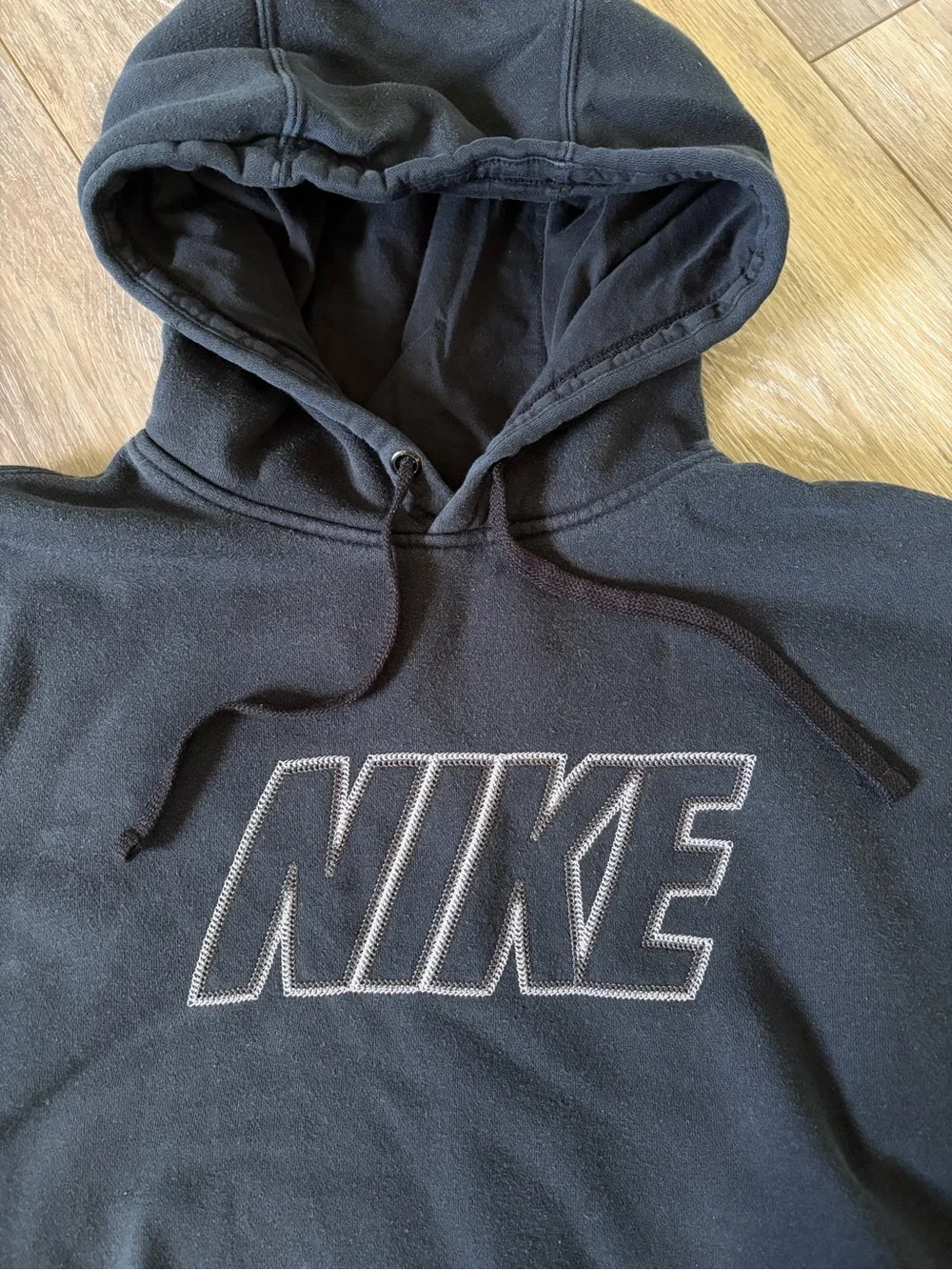 Nike Men's Vintage Black Pullover Hoodie